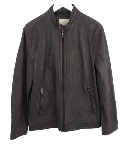 Men pure leather - m&s,