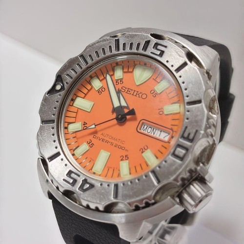 Seiko skx781 orange monster - seiko,