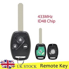 3 Button Remote Car Key Fob