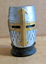 ORNAMENT GREAT HELM RESIN MODEL KNIGHTS HAT MEDIEVAL HELMET POT BUCKET BARREL