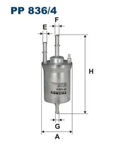 Fuel filter line pp - filter,
