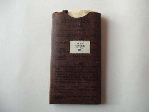 Ww2 eye shields anti gas - eye,