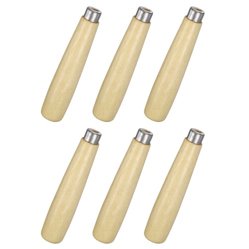 6pcs wooden file handle - wooden,