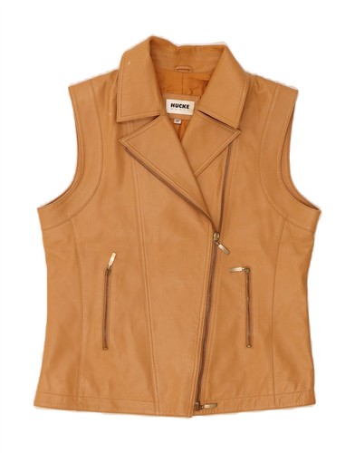Hucke womens leather gilet - leather, eu