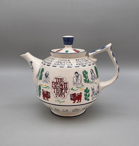 Teapot gladstone pottery - -,