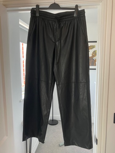 Zara relaxed fit faux leather - relaxed,