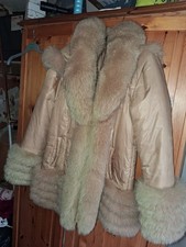 Genuine fur mink coat