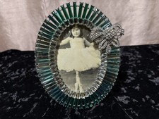 Teal Green Ornate Jeweled