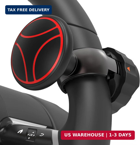 Tool free steering wheel knob - tool,