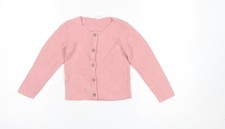 H&M Girls Pink Cotton Knit