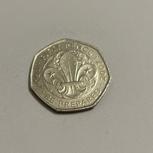 50p coin 2007 - 2007, 100th