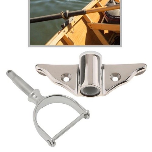 Stainless steel oar - steel, 1-7/8"