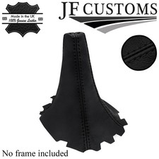 BLACK STITCH TOP GRAIN LEATHER