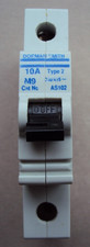 DORMAN SMITH AS102 10A SP TYPE 2 M9 MCB BS3871 Pt.1 CIRCUIT BREAKER TRIP