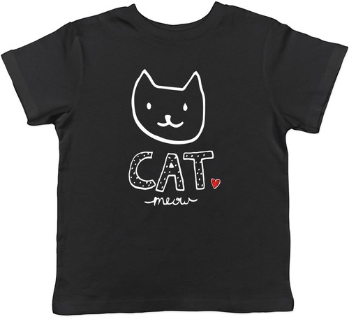 Cat meow kids shirt - kids, t-shirt