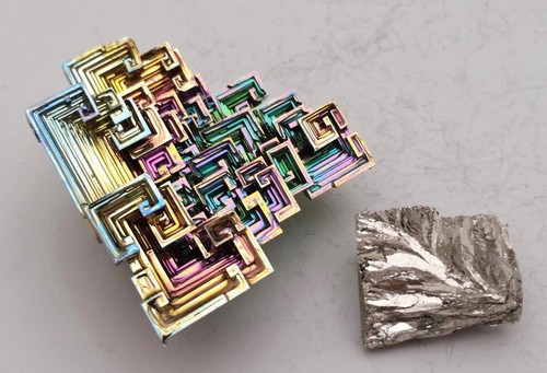 Bismuth one large - (1), rainbow
