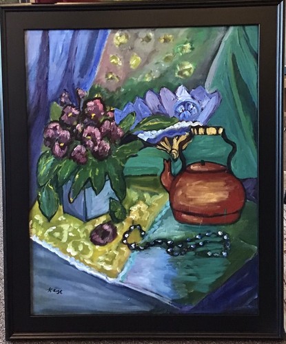 Still life original oil - still,