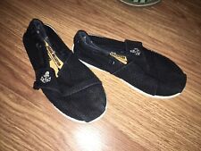 Matalan Boys UK Size 8 Blue Slip-on Shoes (Ex)