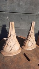 Antique Cast Iron Door Stops Pair Of Old Door Stops 