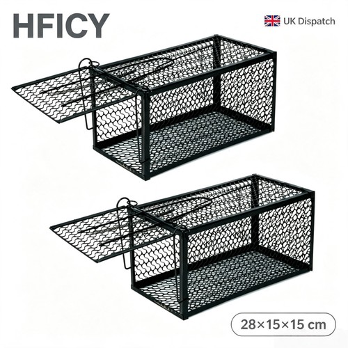 Heavy duty rat trap - x2,