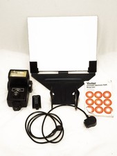 Vivitar 283 Auto Thyristor Flash + Ext Cable, Bounce Bracket & Card, Manual