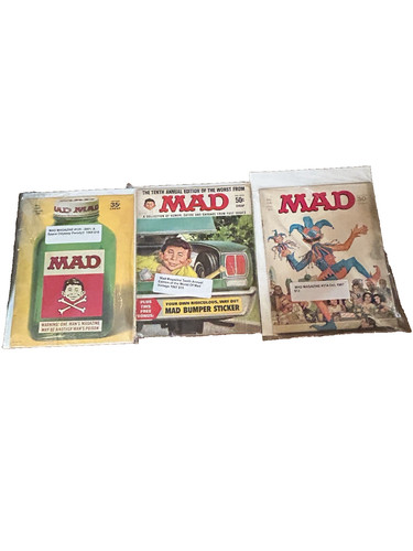 Vintage mad magazine lot - vintage,