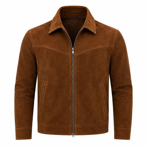 Men brown suede - brown,