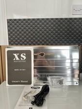 AUTOTEK STEALTH XS 1500.1 Mono 900Watt Car Amplifier Sub Amp Old School Vintage 