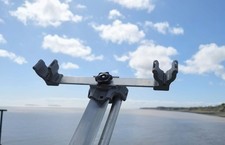 Sea fishing tripod rod rest