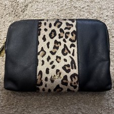 Biba Womens Leather Zip Around