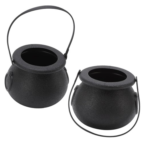 Candy bucket plastic black - bucket,