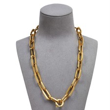 Pre owned 18ct gold oval - pre-owned,