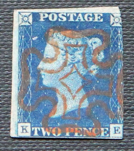 1840 two penny blue - gb,