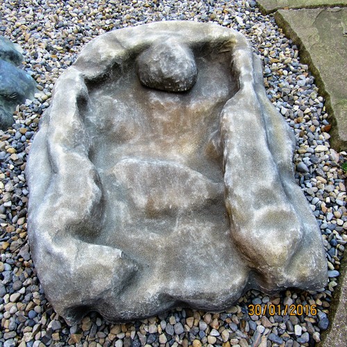 Garden pond waterfall - pond,