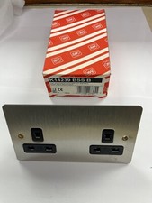 K14239BSSB Mk edge 13amp 2gang