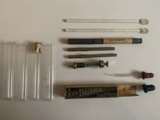 A Collection of Antique Chemistry Tools and Equipment