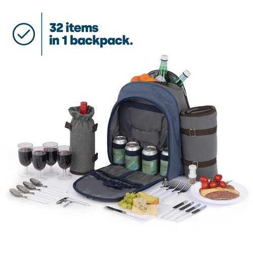 Livivo picnic backpack set - livivo,