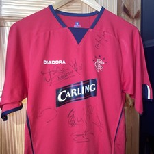 Glasgow Rangers Signed