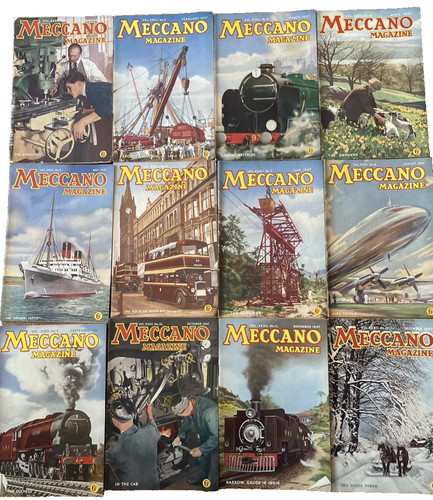 Meccano magazine 1947 - meccano, full
