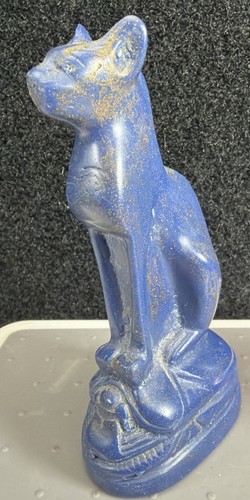 Hand carved lapis lazuli - hand,