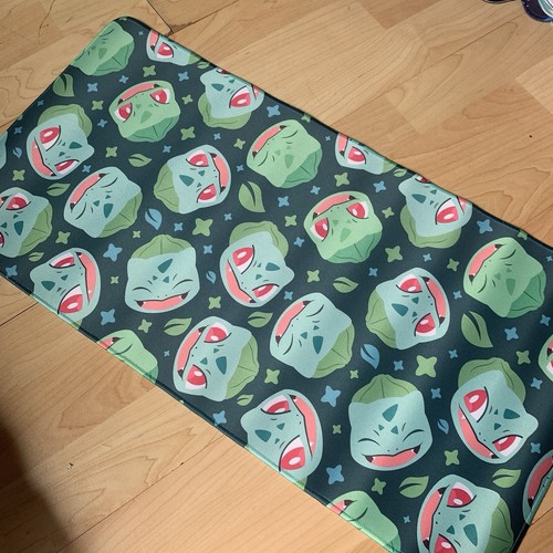 Bulbasaur rubber playmat play - bulbasaur,