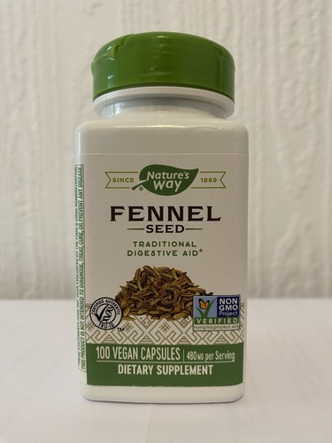 Fennel seed 100 - 100, capsules