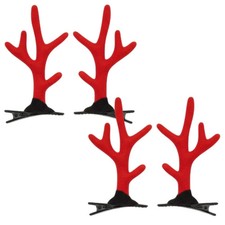 2 PAIRS Reindeer Antlers