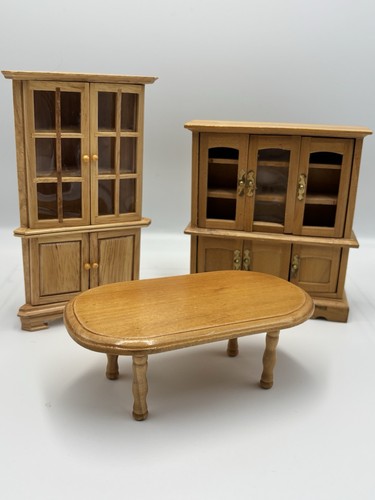 Dolls house pine furniture - dolls,