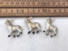 Three Vintage Miniature Lambs