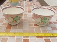 Pair Of antique Pink Puce