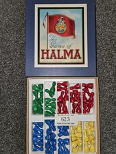 The Game of HALMA Vintage Made