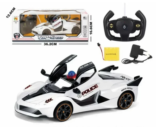 Police car 18 remote - 1:18,