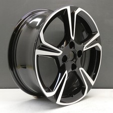 VAUXHALL CORSA F 17” SRI DIAMOND CUT BLACK ALLOY WHEEL RIM 39182183 A356 X1