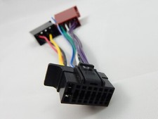 Sony CDX MEX DSX WX Car Radio ISO Wiring Harness Connector Adaptor Cable